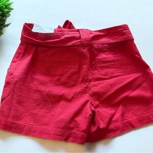 LOFT Women's Red Shorts